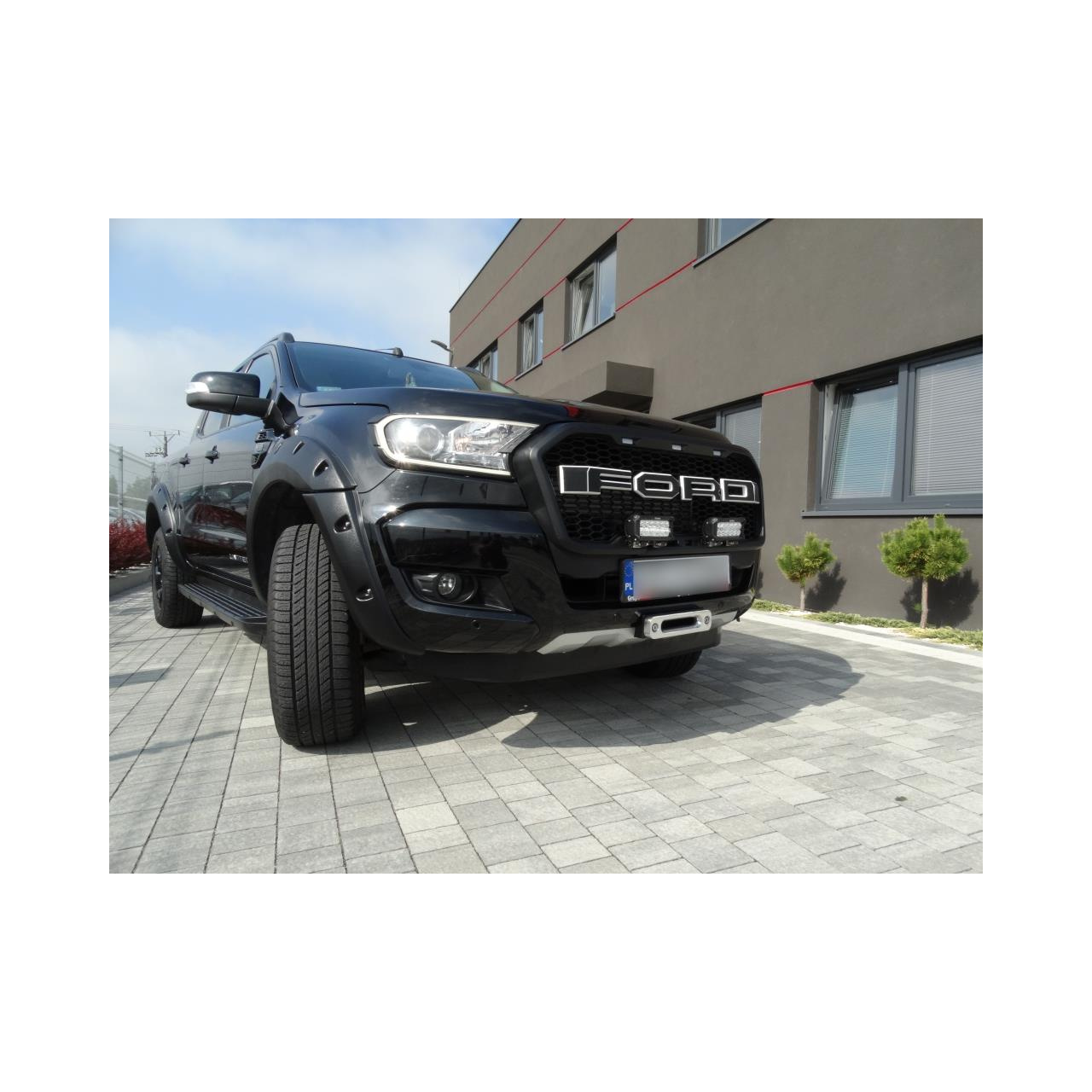 FORD RANGER 2016- PŁYTA POD WYCIĄGARKĘ ZDERZAKA ORYGINALNEGO